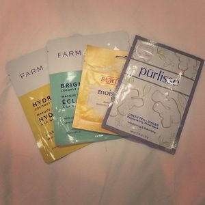 Sheet and Lip Masks